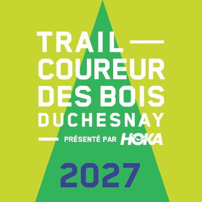 Trail du Coureur des Bois de Duchesnay présenté par Hoka 2027 Logo