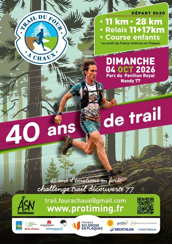 Trail du Four à Chaux Logo