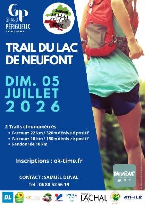 Trail du lac de Neufont 2026