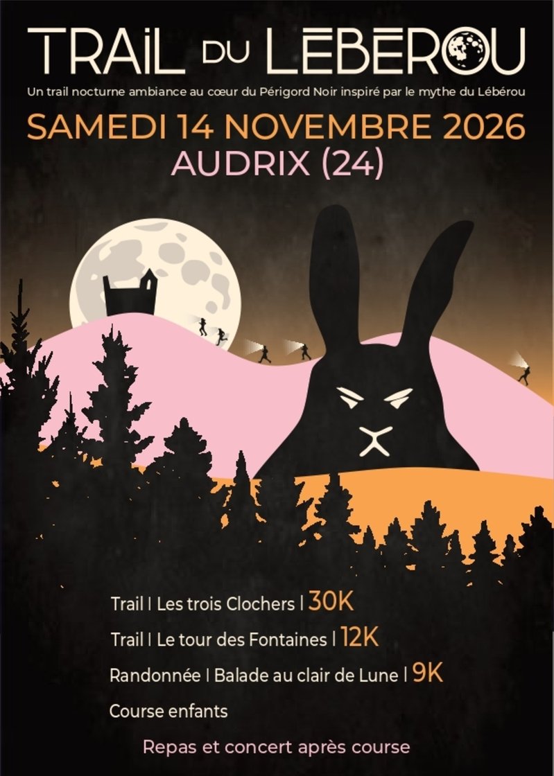 Trail du Lébérou Logo