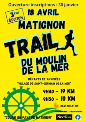 Trail du moulin de la mer Logo