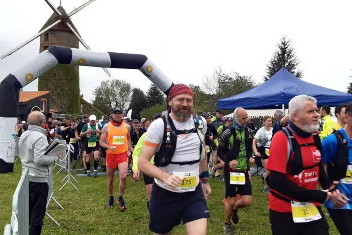 Trail du Moulin de l'Epinay Logo