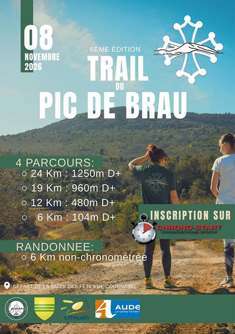 TRAIL DU PIC DE BRAU Logo