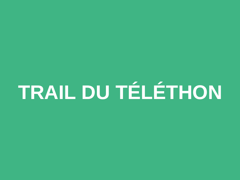 Trail du Téléthon