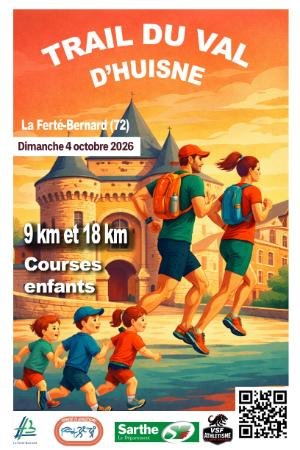 Trail du Val d'Huisne 2026 (TVH) Logo