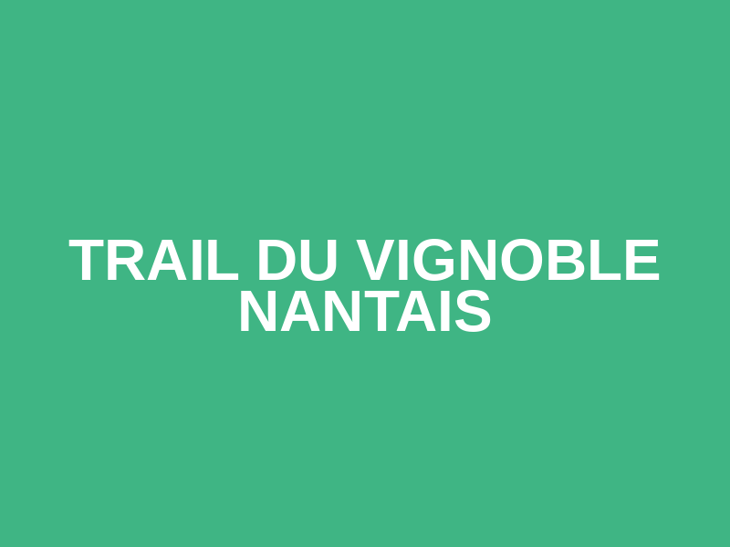 Trail du Vignoble Nantais Logo