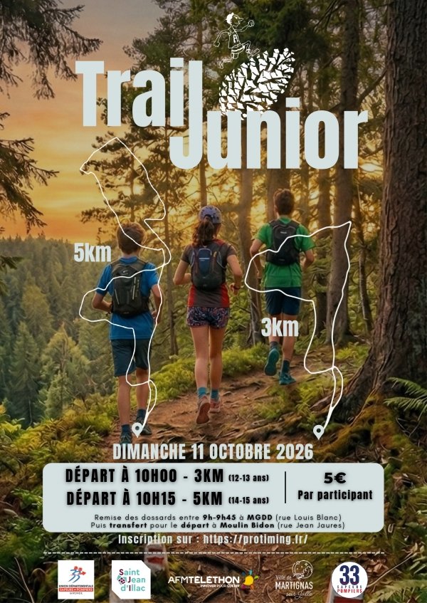 Trail en Jalle JUNIOR Logo