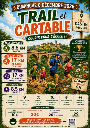 TRAIL ET CARTABLE