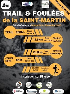Trail et Foulees de la St Martin Logo