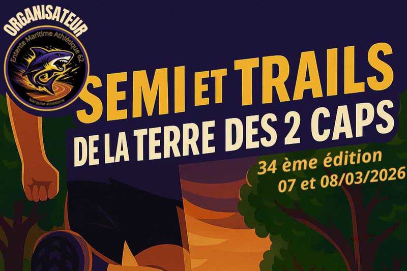 Trail et Semi de la Terre des 2 Caps Logo