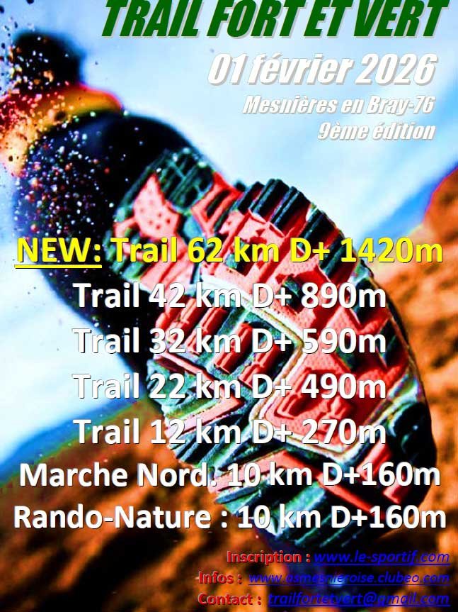 Trail Fort et Vert Logo