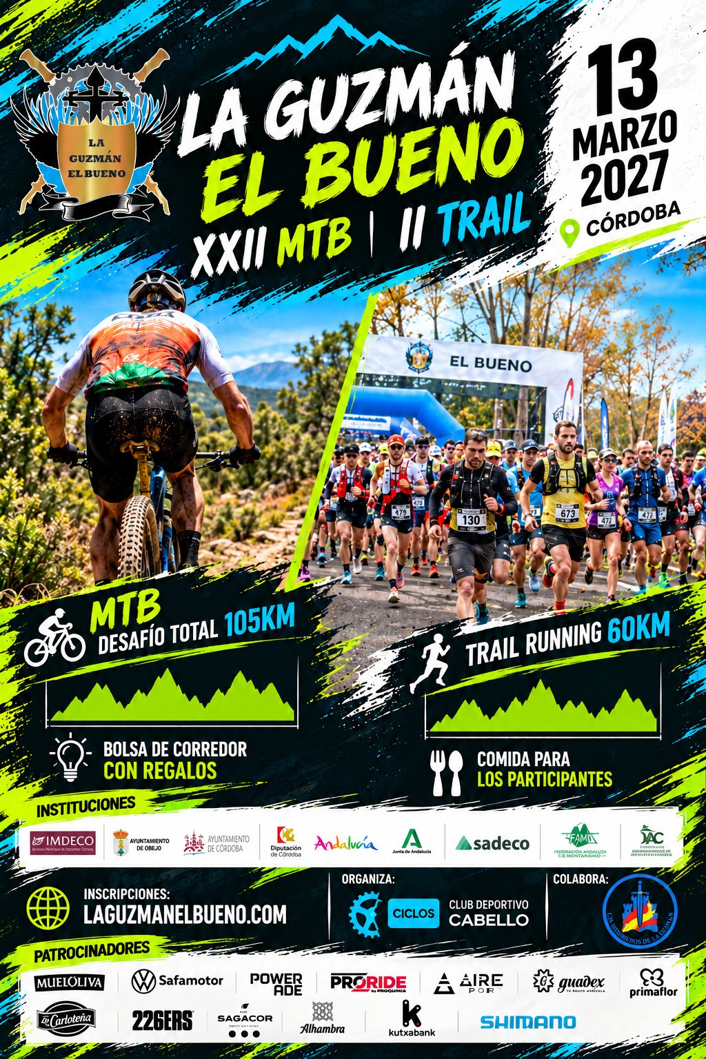 Trail Guzmán el Bueno 2027 Logo