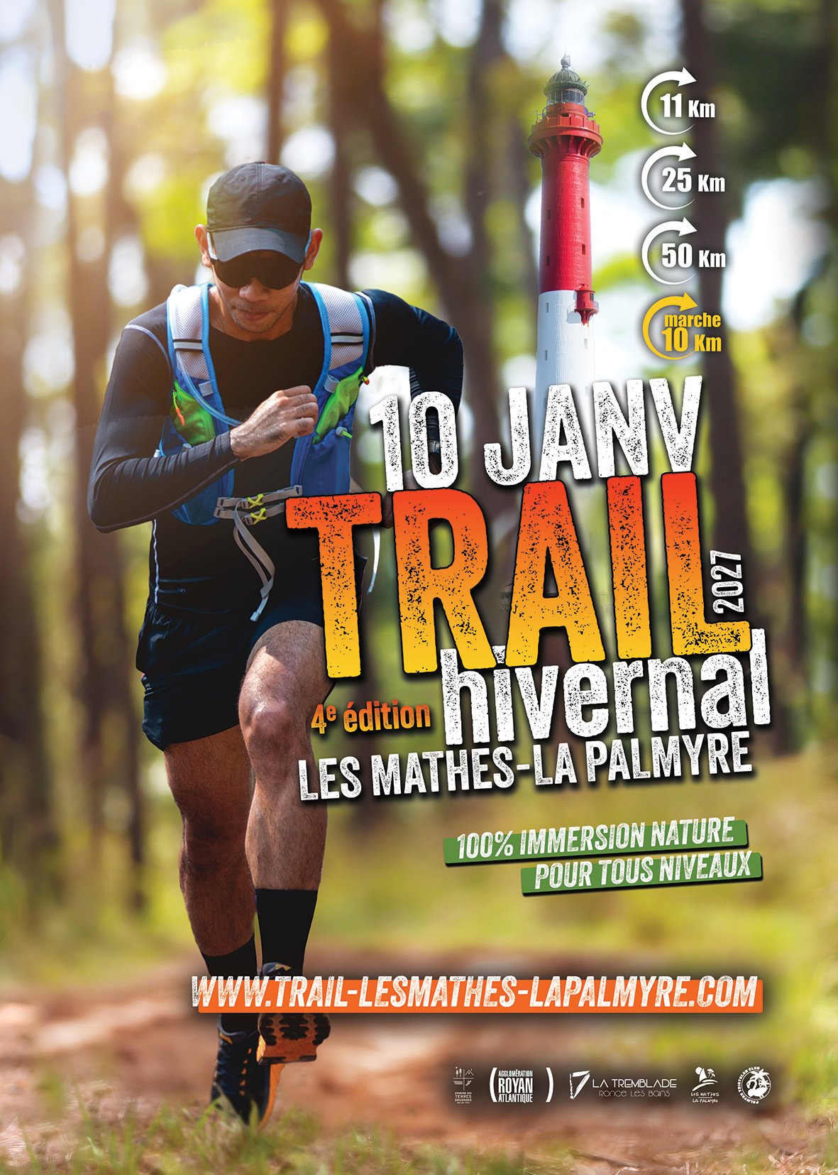TRAIL HIVERNAL LES MATHES - LA PALMYRE 2027 Logo