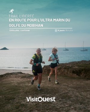 Trail Liberté - En route pour l'Ultra Marin® du Golfe du Morbihan Logo