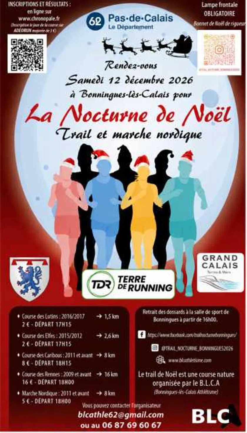 TRAIL NOCTURNE de NOEL