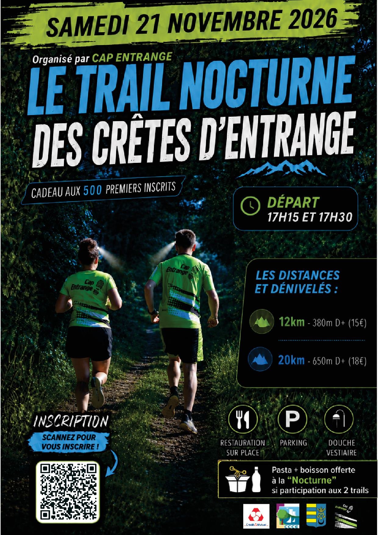 Trail Nocturne des Crêtes d’Entrange Logo