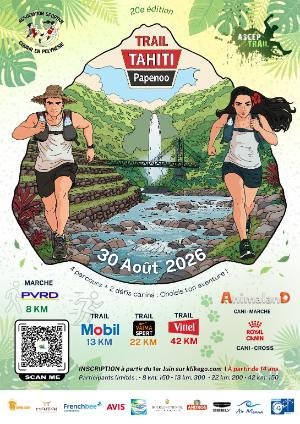 TRAIL TAHITI PAPENOO 2026 Logo