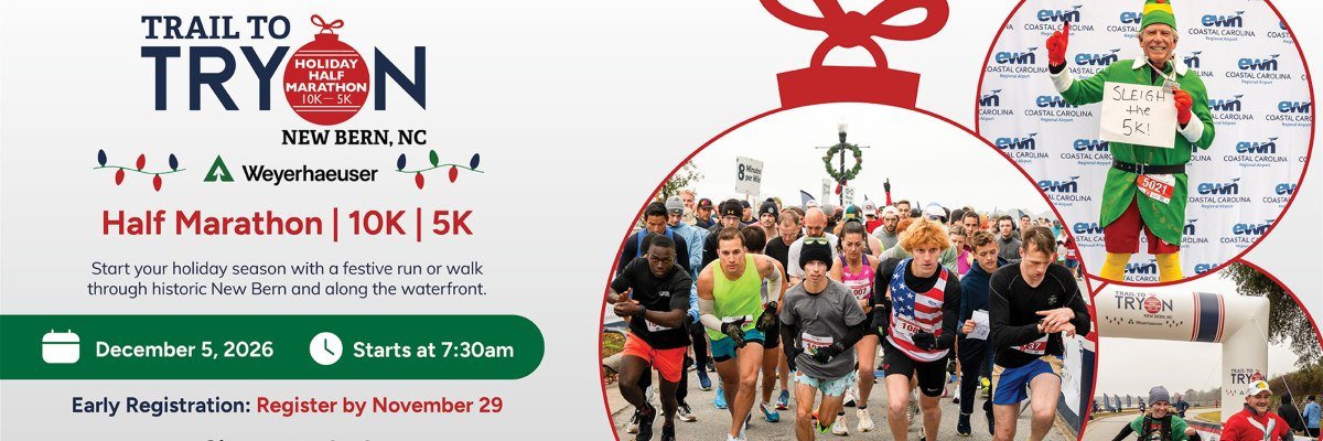 Trail to Tryon Holiday Half, 10K & 5K