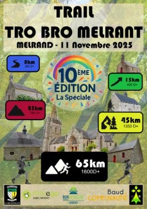 Trail Tro Bro Melrant - Le TTBM - 11ème édition - Logo