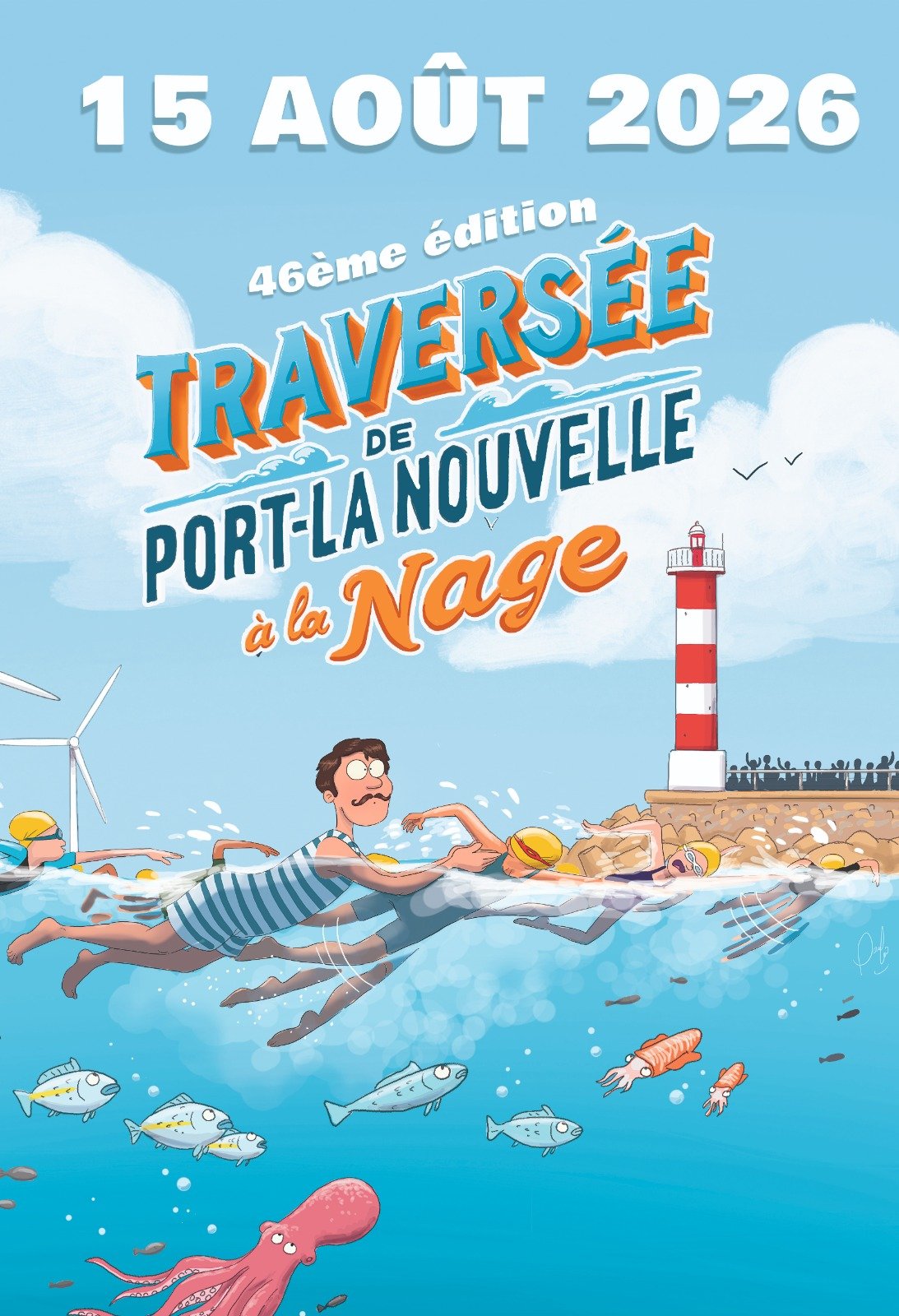 Traversee de Port La Nouvelle Logo