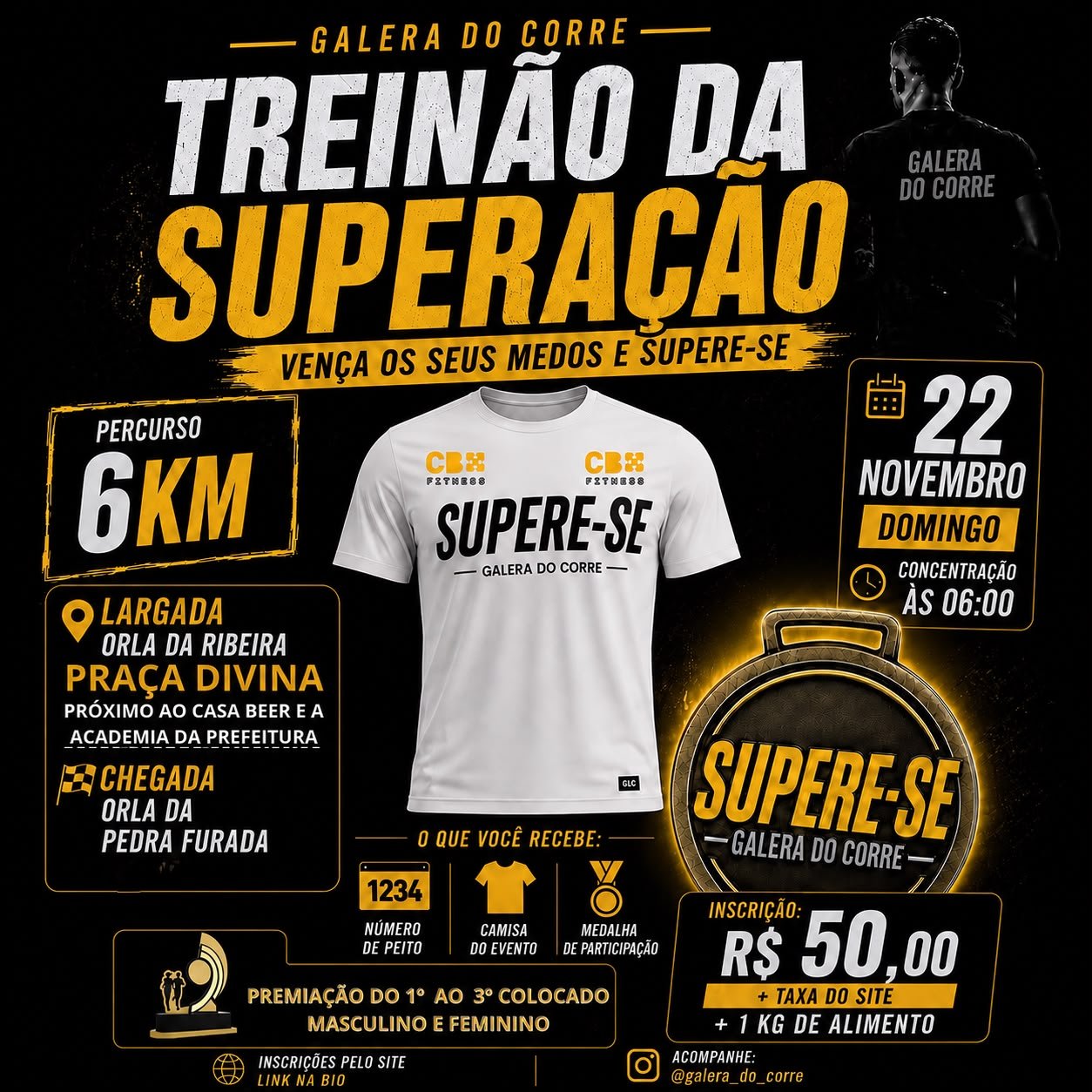 TREINÃO DA SUPERAÇÃO - GALERA DO CORRE