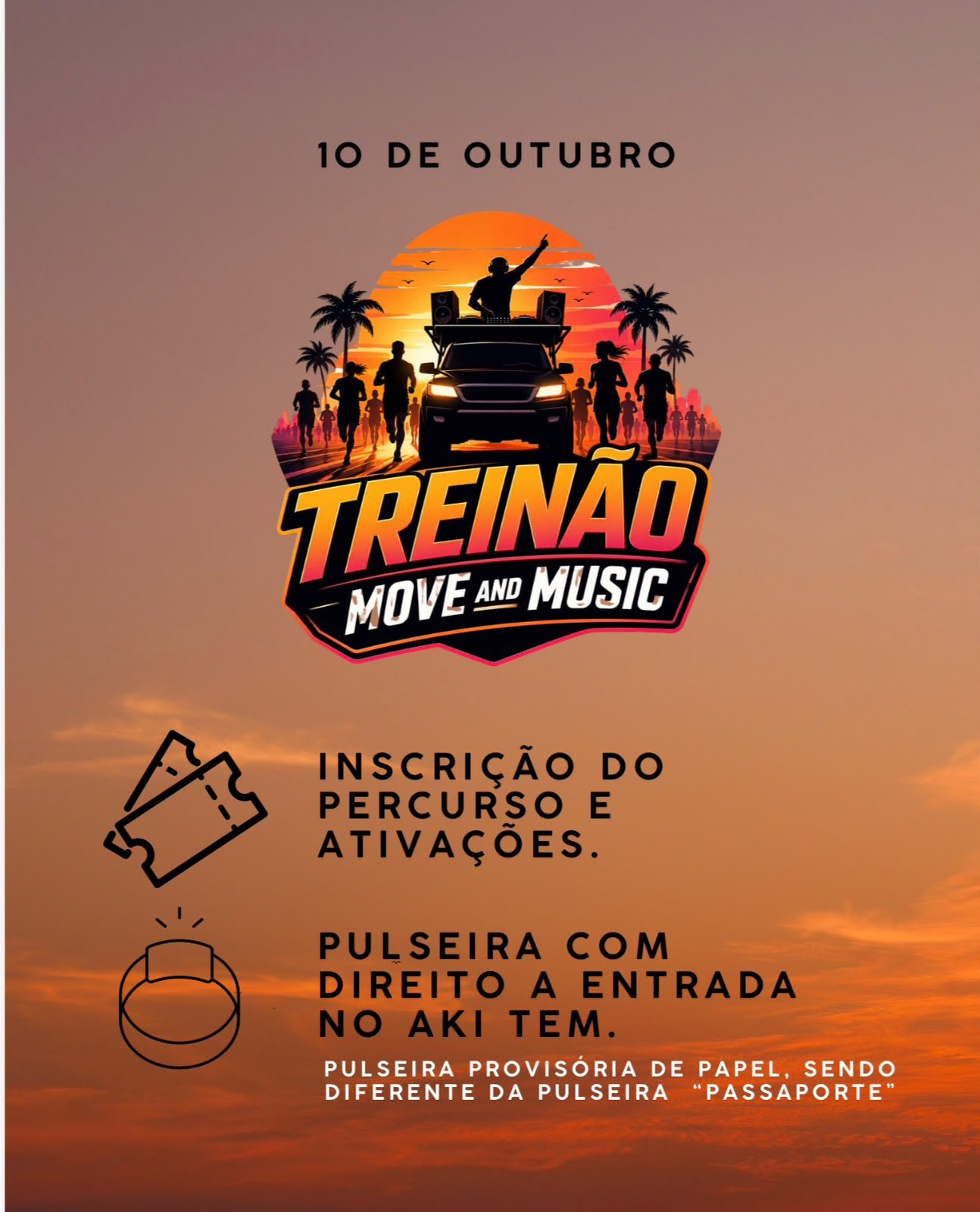 TREINÃO - MOVE AND MUSIC 5 KM ARAÇATUBA SP