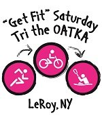 Tri the Oatka Paddle Triathalon Logo
