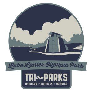Tri the Parks - Lake Lanier Rowing Park Sprint Logo