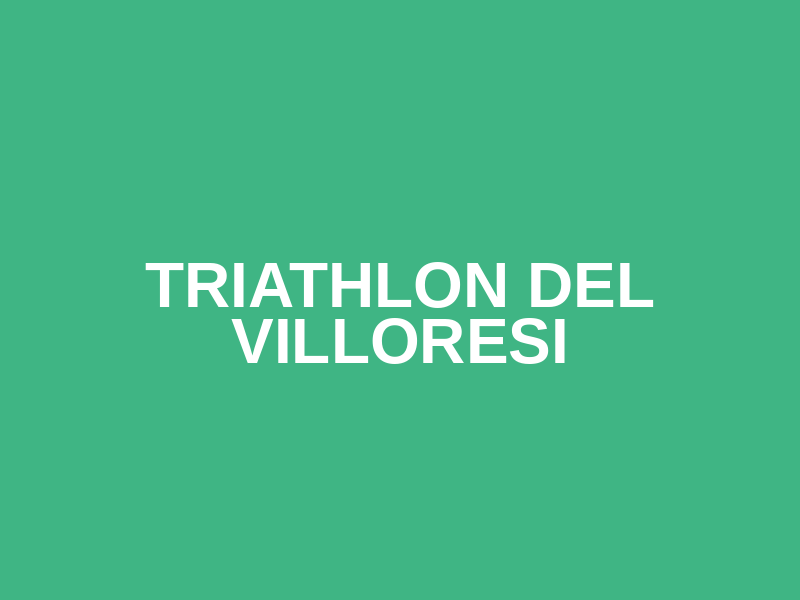 Triathlon del Villoresi Logo