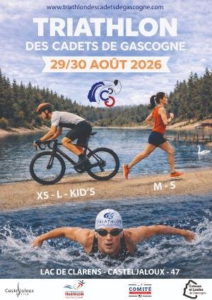 TRIATHLON DES CADETS DE GASCOGNE 2026