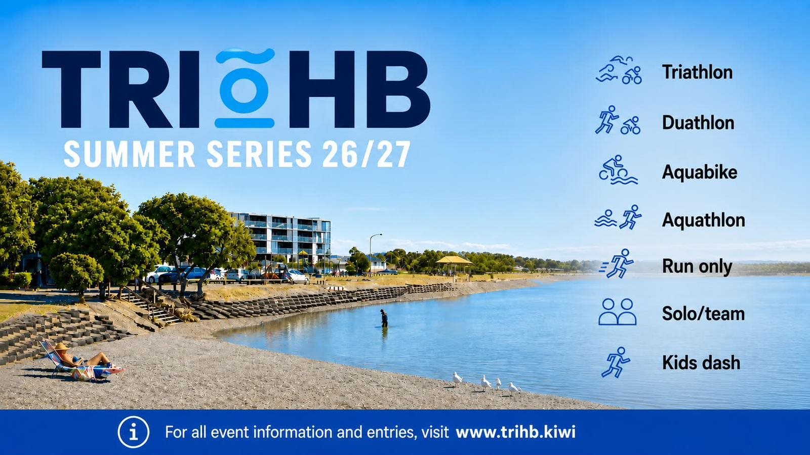 Triathlon Hawkes Bay Summer Series Race 2