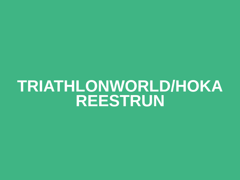 Triathlonworld/Hoka Reestrun Logo