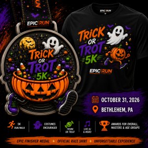 Trick or Trot 5K Logo