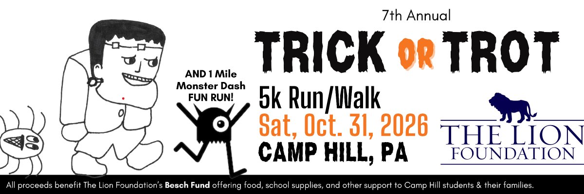 Trick or Trot 5k Logo
