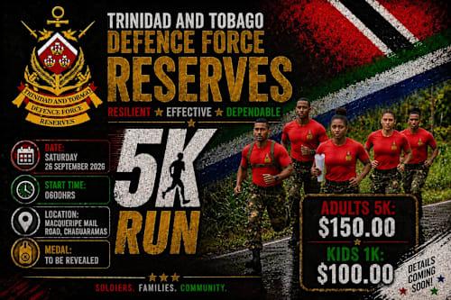 Trinidad And Tobago Defence Force Reserves 5K