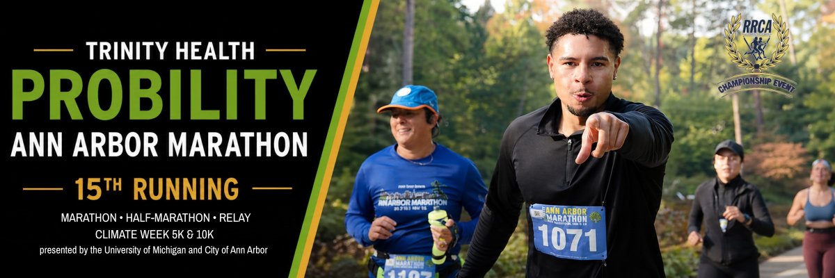 Trinity Health Probility Ann Arbor Marathon