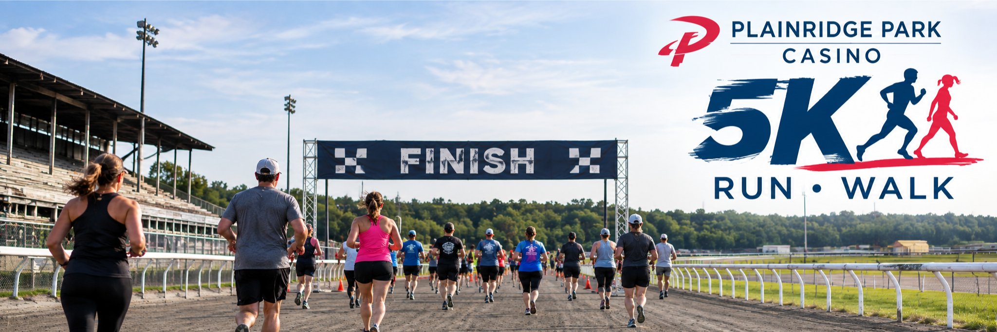 Trot The Track 5K Logo