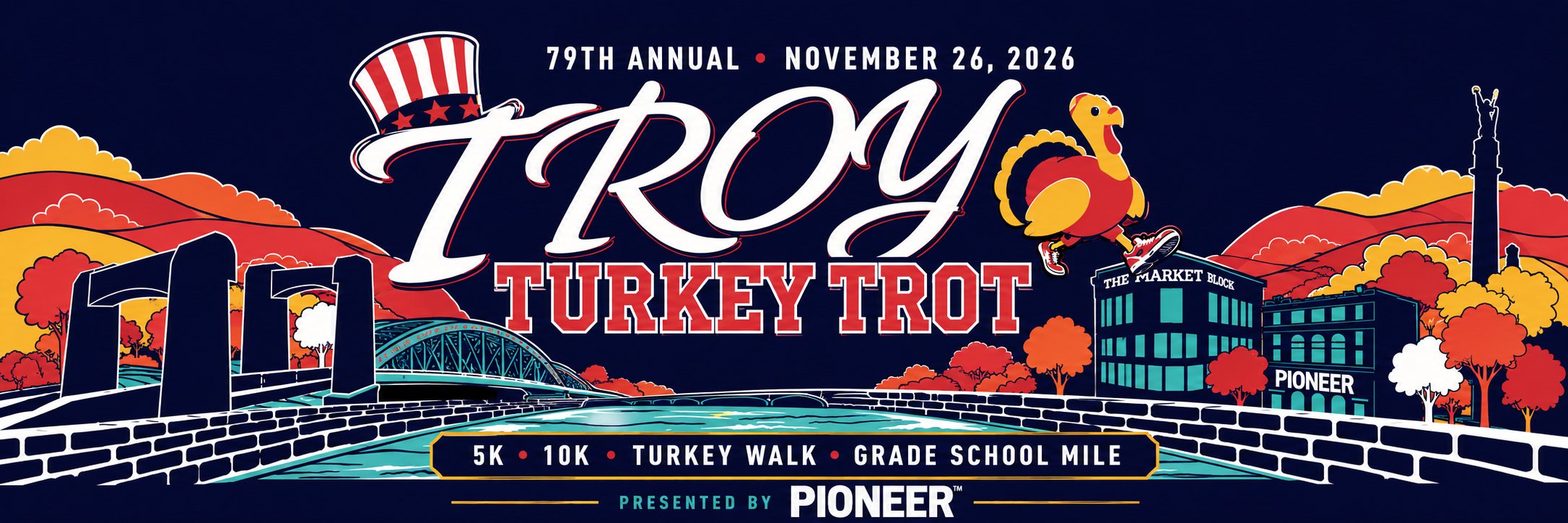 Troy Turkey Trot Logo
