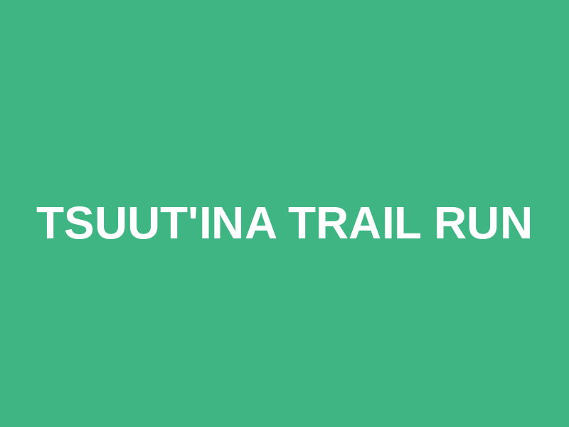 Tsuut'ina Trail Run Logo