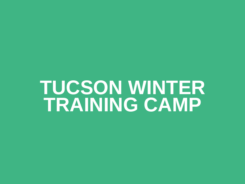 Tucson Winter Training Camp Logo