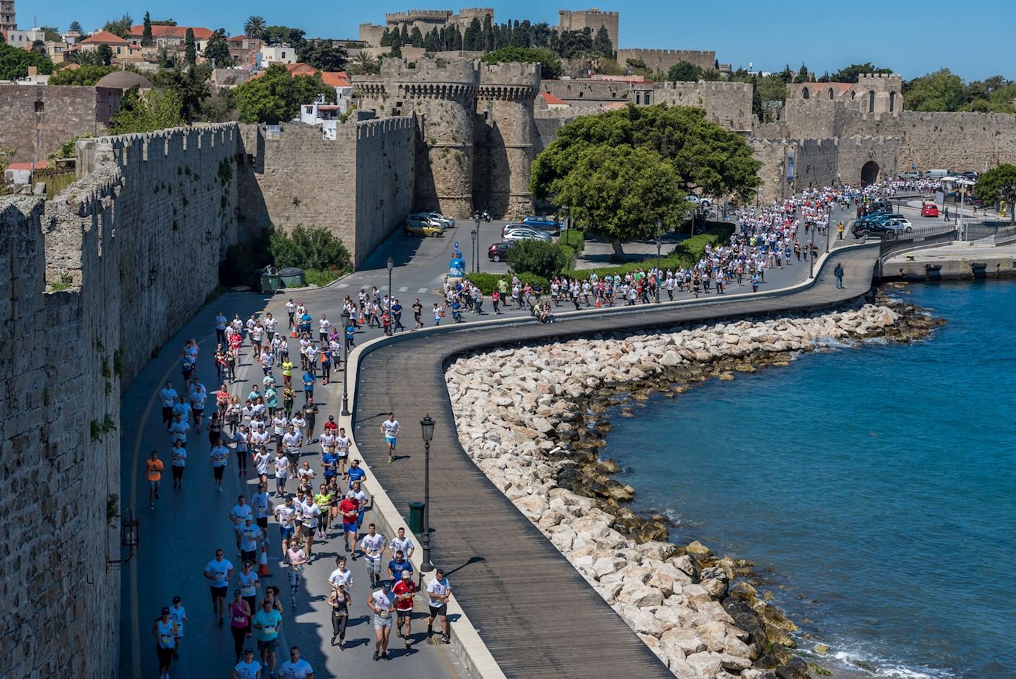 TUI Rhodes Marathon & Half Logo