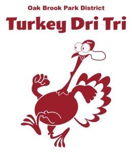 Turkey Dri Tri Oak Brook Park District Logo