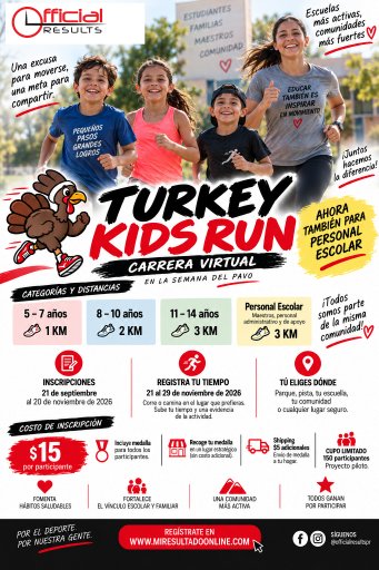Turkey Kids  Virtual Runs