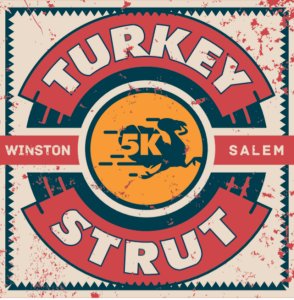 Turkey Strut 5K Logo