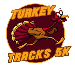 Turkey Tracks Thanksgiving Day 5K Logo