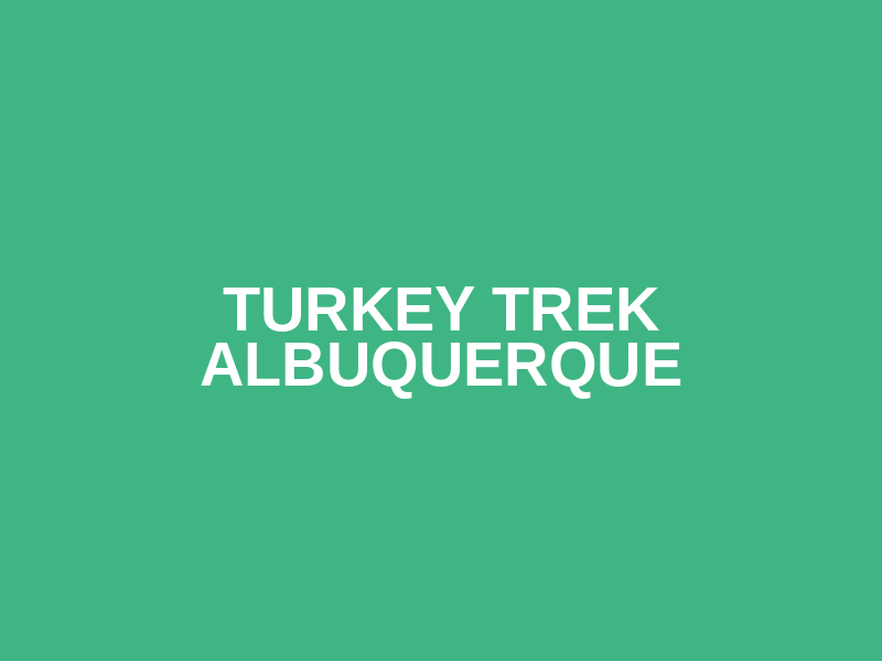 TURKEY TREK ALBUQUERQUE Logo