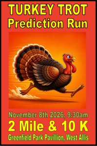 Turkey Trot 10K or 2 mile Prediction Run with a Kids Run!