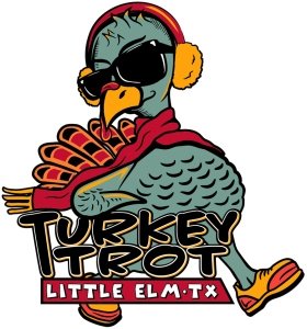 Turkey Trot 5K & 1K Gobble Kids Run Little Elm Logo
