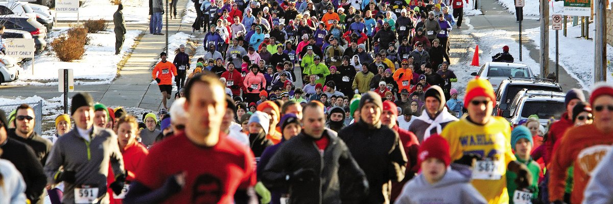 Turkey Trot at Wahlert High School