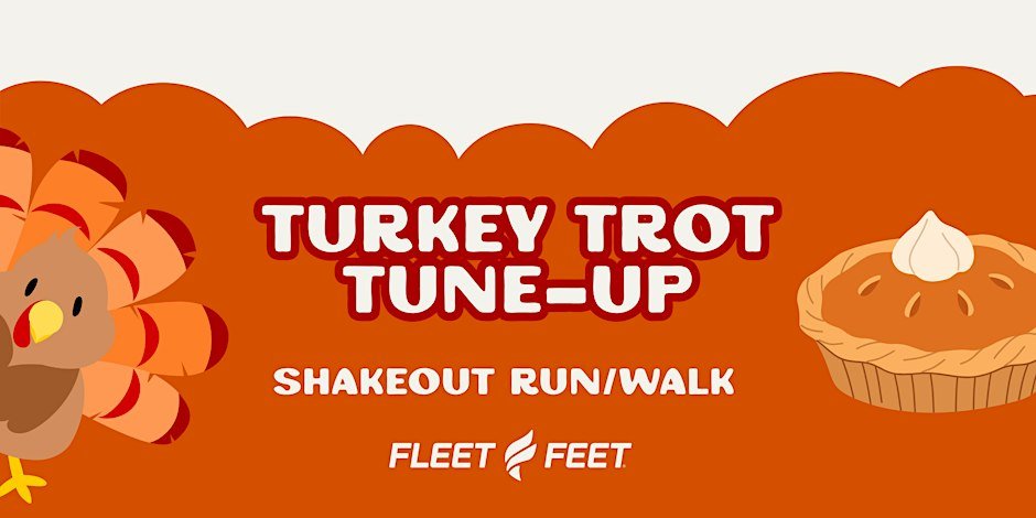 Turkey Trot Tune Up Shakeout Run Logo